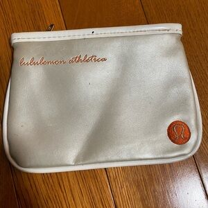 lululemon athletica Silver Cosmetic Pouch
